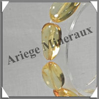 AMBRE - Bracelet Perles Baroques - Citron - Perles de 15  20 mm - 18 cm - L001
