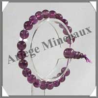 (w:200g)AMETHYSTE - Bracelet Tib�tain - MBAMP