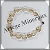 CITRINE (Naturelle) - Bracelet Argent - Nuggets Facets - 17 cm - 10,7 grammes - W002 Brsil