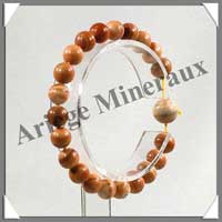 JASPE RUBANE - Bracelet Tib�tain - MBRMP