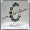 LABRADORITE - Bracelet Perles Facetes 14 mm - 21 cm - C001 Madagascar