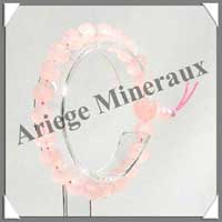 (w:200g)QUARTZ ROSE - Bracelet Tib�tain - MBRQP