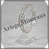 SPECTROLITE Cristallise - Bracelet Argent - 22 Cabochons - 19 cm - P023 Brsil