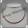 AMBRE - Collier Facet - Perles de 4 mm - Multicolore en dgrad - 52 cm - M001 Baltique