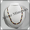 AMBRE - Collier Perles Baroques - Multicolore - 66 cm - L017 Baltique