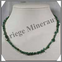 (w:200g)EMERAUDE - Collier Baroque - 40 cm - C30014