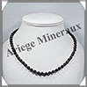 HEMATITE Magntique - Collier Perles 6 mm - 43 cm - M001 Brsil