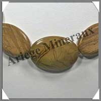 JASPE PAYSAGE - Collier Compos� Ovales 25x30, 20x30 et 12x16 mm - 50 cm - M005