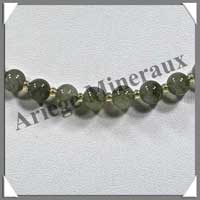 LABRADORITE - Collier Perles 6 mm - 48 cm - M001