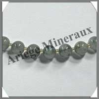 LABRADORITE - Collier Perles 8 mm - 50 cm - M001