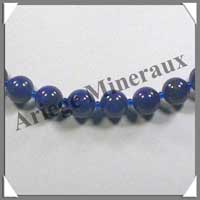 LAPIS LAZULI - Collier Perles 10 mm - 46 cm - A001