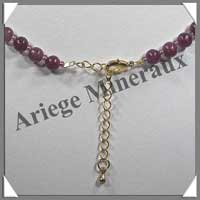 LEPIDOLITE - Collier Perles 6 et 8 mm en d�grad� - 44 cm - M005