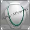MALACHITE - Collier Perles 6  12 mm en dgrad - 55 cm - M005 Zare