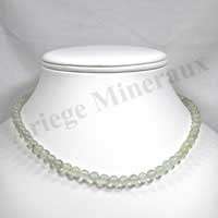 PRENHITE - Collier Perles 6 mm - 41 cm - M001