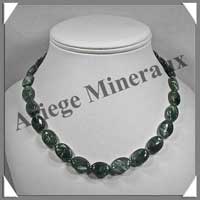 SERAPHINITE - Collier Compos� Ovales 12x16 mm - 44 cm - C003