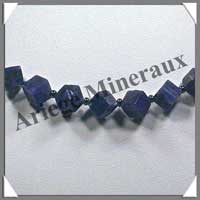 SODALITE - Collier Compos� Cubes 6 mm - 44 cm - A001