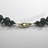 TECTITE - Collier Perles 10 mm - 49 cm - C001