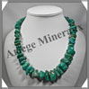 TURQUOISE (Vritable) - Collier Compos - Nuggets Baroques (Taille Moyenne) - 59 cm - P008 USA