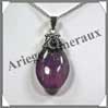 AMETHYSTE (Cabochon Grenat) - Pendentif 