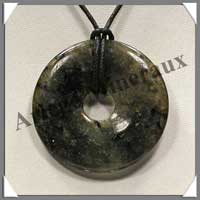 LABRADORITE - Pendentif Donut 45 mm - A045