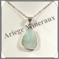 PREHNITE - Pendentif Argent 