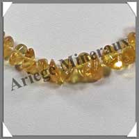 AMBRE Caramel Clair - Sautoir Baroque en D�grad� - 70 cm - CAMB6-1