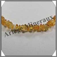 AMBRE Caramel Clair - Sautoir Baroque en D�grad� - 68 cm - CAMB6-2