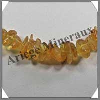 AMBRE Caramel Clair - Sautoir Baroque en D�grad� - 70 cm - CAMB6-4