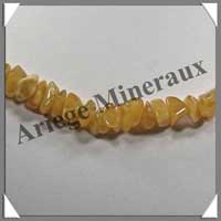 AMBRE COPAL - Sautoir Baroque Gros Morceaux - 68 cm - M