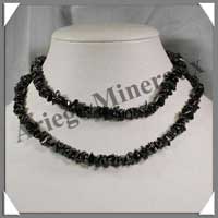 (w:300g)HEMATITE - Sautoir Baroque - 80 cm - C31087