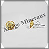 AMBRE - Boucles d'Oreilles Argent - Cabochon Rond - Puce - 8 mm - L002 Lituanie