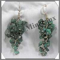 EMERAUDE - Boucles d'Oreilles Chip - C31007