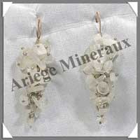 PIERRE de LUNE - Boucles d'Oreilles Chip - C31013