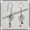 PRENITE - Boucles d'Oreilles Argent - Fantaisie - Hameon - 30x7 mm - W001 Mali