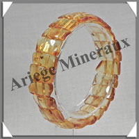 AMBRE - Bracelet Compos - Citron - 24 Barrettes - 18 cm - L002