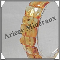 AMBRE - Bracelet Compos - Citron - 24 Barrettes - 18 cm - L002