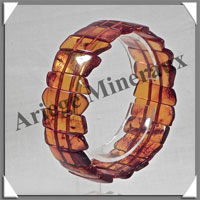 AMBRE - Bracelet Compos - Caramel - 24 Barrettes - 18 cm - L003