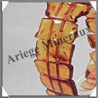 AMBRE - Bracelet Compos - Caramel - 19 Barrettes - 18 cm - L004