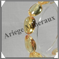 AMBRE - Bracelet Perles Baroques - Citron - Perles de 15  20 mm - 18 cm - L002
