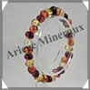 AMBRE - Bracelet Perles Baroques - Multicolore - Perles de 7  9 mm - 18 cm - L006 Baltique