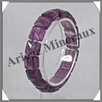 AMETHYSTE - Bracelet - Carrs Facets - 10x10 mm - CAFA-C