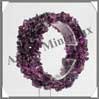 AMETHYSTE Fonce - Bracelet Multi-Chip - A Uruguay