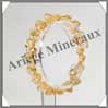 CITRINE (Naturelle) - Bracelet Facet - C31342 Brsil