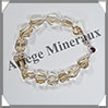 CITRINE (Naturelle) - Bracelet Argent - Nuggets Facets - 17 cm - 10,7 grammes - W002 Brsil