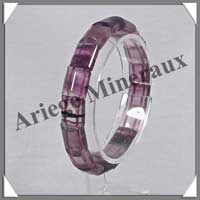 FLUORITE - Bracelet - Carrs Facets 10x10 mm - C31170