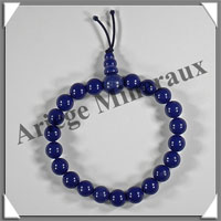 HOWLITE LAPIS (Teint) - Bracelet Tibtain - MBALAP