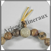 JASPE PAYSAGE - Bracelet Tibtain - MBPJP