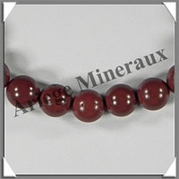 JASPE ROUGE - Bracelet Tibtain - MBRJP
