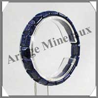 LAPIS LAZULI - Bracelet - Carrs Facets 10x10 mm - CAFA-C