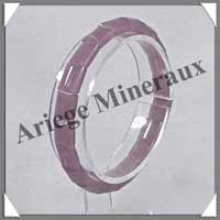 LEPIDOLITE - Bracelet - Rectangles Facets 8x10 mm - C31294